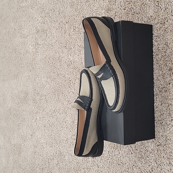 Winona penny loafers in Italian linen - Picture 9 of 9